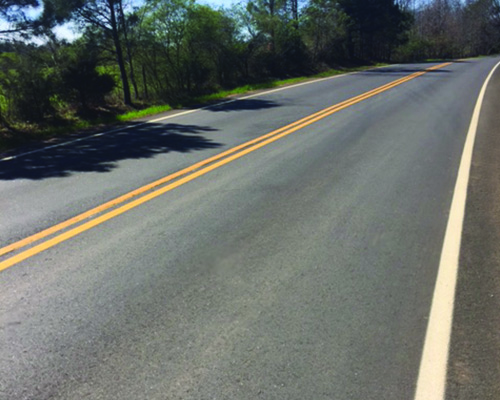 SR 82 after Scrub Seal applications with eScrub